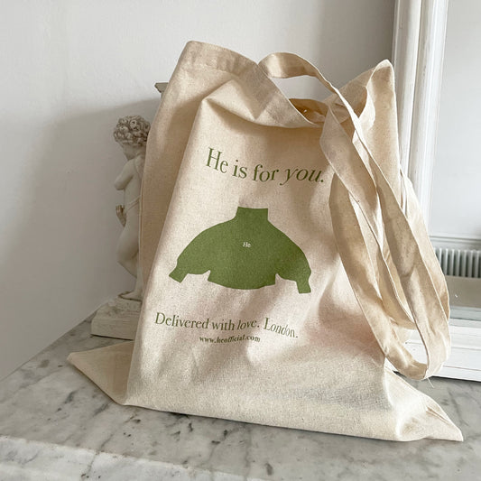 He is for you tote bag
