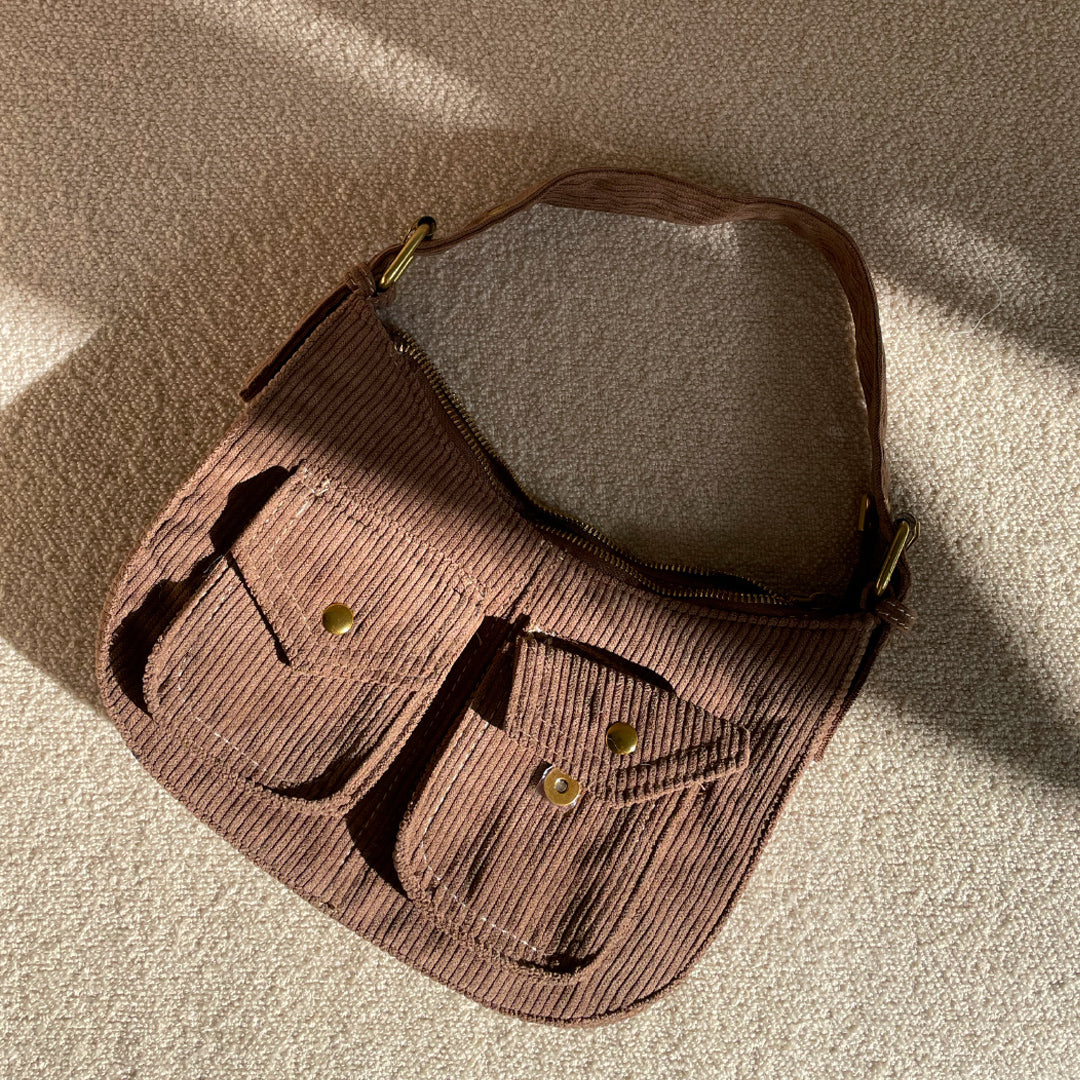 Brown mini bag