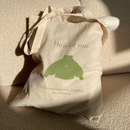 He is for you tote bag